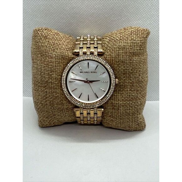 Michael Kors Darci MK3220 Womens Rose Gold Analog Dial Quartz Wrist Watch JNA409 - Picture 1 of 10